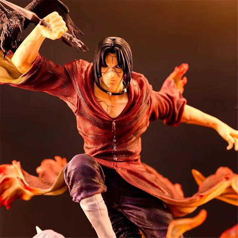 Bandai Anime Akatsuki Uchiha Itachi Susanoo Ver. Action Figure aus PVC in Rot - Bild 2