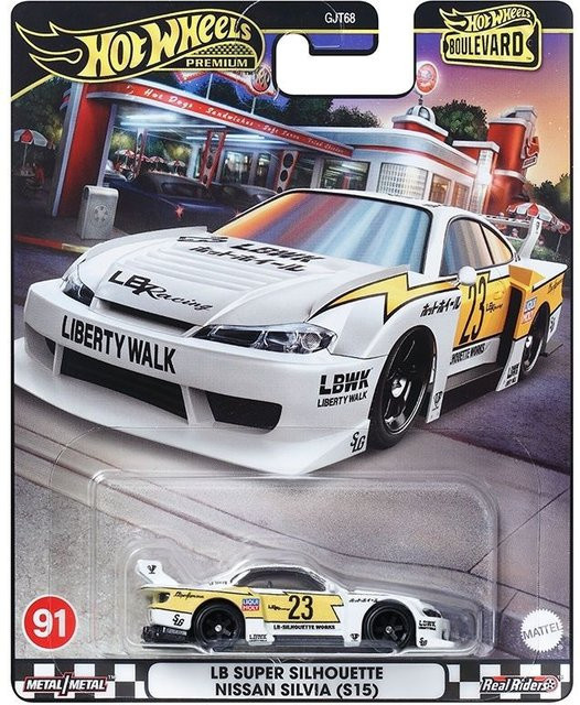Hot Wheels Boulevard Mitsubishi, Druckguss-Fahrzeug, Weiß - Bild 1
