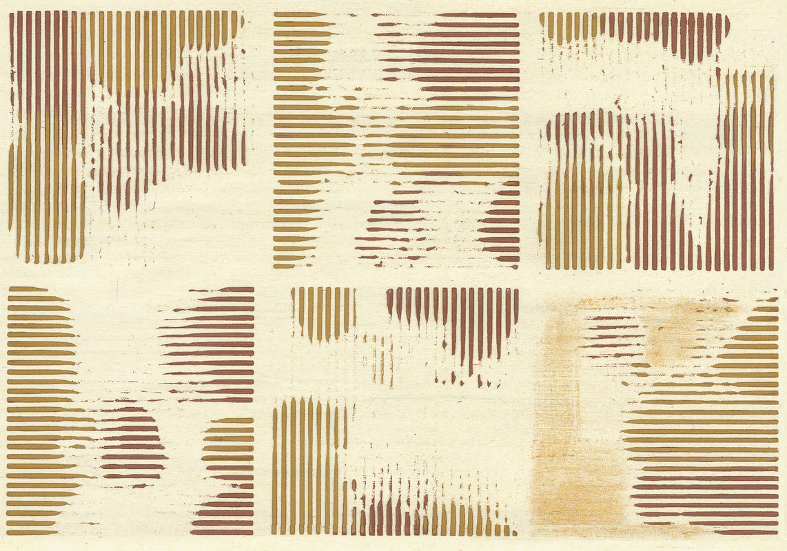 Élitis Tapete Kallisté RM 1077 02 in Beige mit geometrischem und abstraktem Design - Bild 2