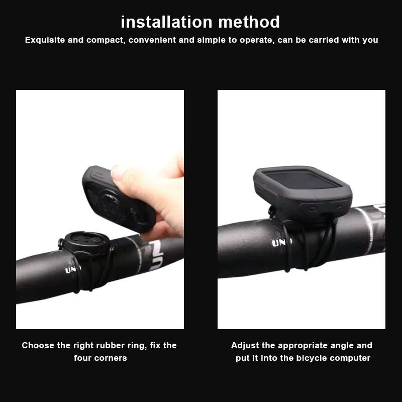 Garmin Fahrrad Computer Halterung für die Edge Serie in Schwarz - Bild 4
