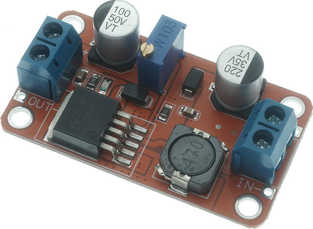 JYJDDIY 5A DC-DC Step-Up-Stromversorgungsmodul XL6019 Boost-Volt-Konverter mit einstellbarem Ausgang 3,3V-35V zu 5V 6V 9V 12V 24V, Multicolour - Bild 1