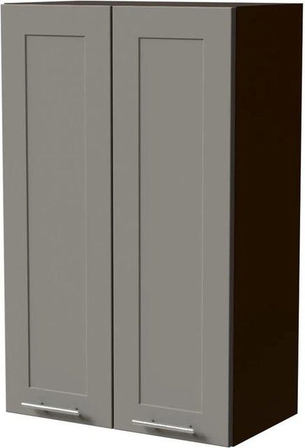 Feldmann-Wohnen Hängeschrank Oslo W4/60 in Lava / Dust Grey Matt mit Soft-Close-Türen und Regalböden, B/T/H: 60 x 32,5 x 96 cm - Bild 1