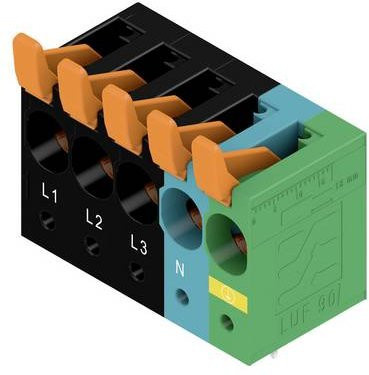 Weidmüller Printklemme 2878440000 in Multicolor, 500 Stück - Bild 1