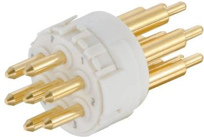 HARTING M23 Einsatz 09151072603 in Weiß mit 7 Polen aus Kunststoff - Bild 1