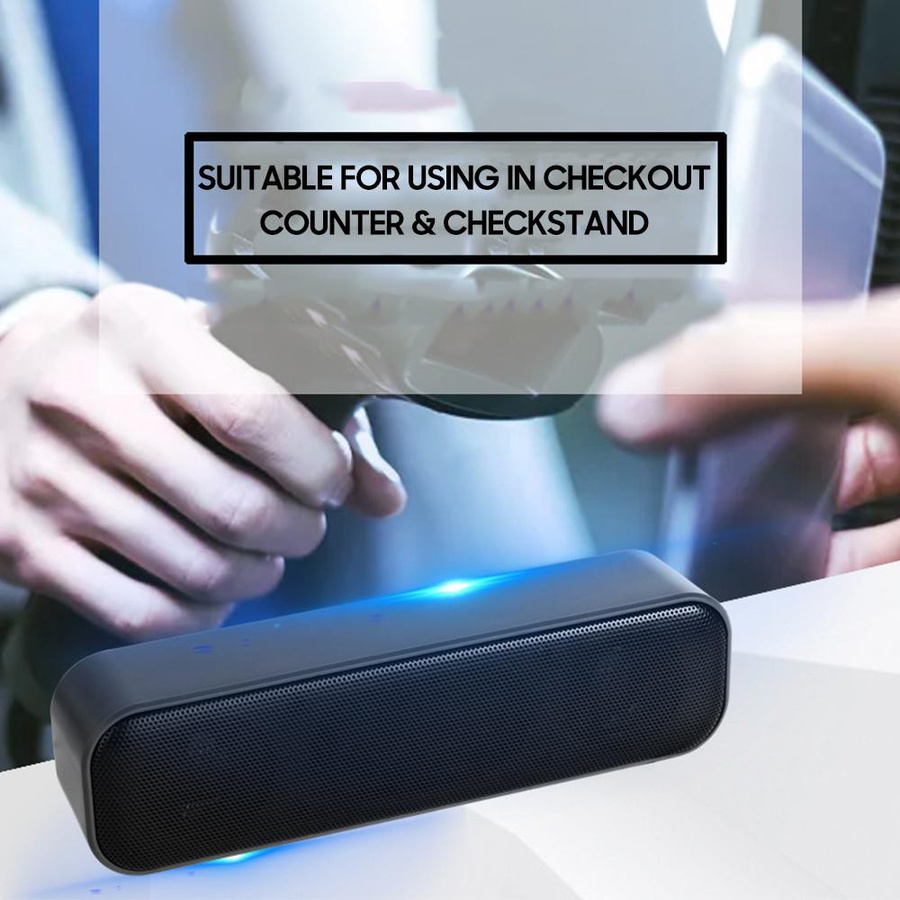 Honor Electronics Soundbar Mini-Computer-Lautsprecher, kabelgebundener USB-Desktop-Stereo-Lautsprecher in Schwarz - Bild 9