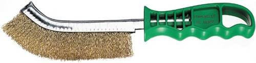 Stahlwille Drahtbürste aus Messing in Gold, Länge: 27 cm - Bild 1