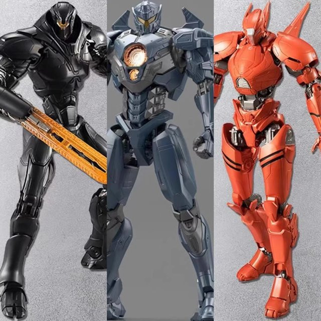 Bandai Pacific Rim Sci-Fi Mecha Jaeger Gipsy Avenger Obsidian Fury Saber Athena, Artikulierte Actionfigur, Roboter-Modell - Bild 1