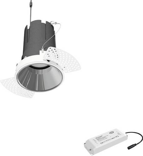 EVN LED-Deckenstrahler F02R11SM2530L38P in Weiß, rund und verstellbar - Bild 1