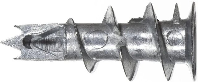 Fischer Gipskartondübel GKM K Metall Silber 10 Stück - Bild 1