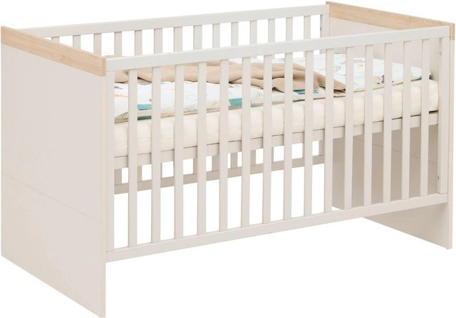 Roba Gitterbett Dolce Bambino in Kaschmirfarben, B/T/H: 142 x 76 x 82 cm - Bild 1