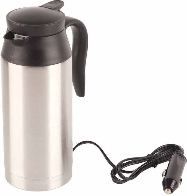 Neoglint Edelstahl Auto Wasserkocher für Kaffee und Tee in Weiß, 0,75 l - Bild 1