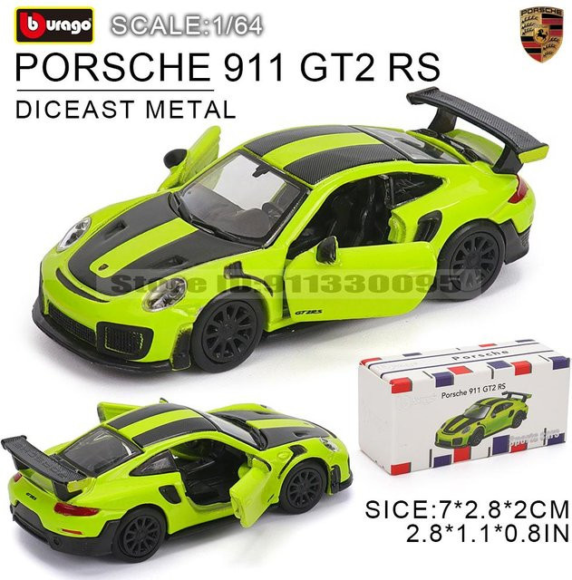 Bburago Golf Gt Mustang Shelby Gt500 Automodell, 1:64, ab 4 Jahren - Bild 1