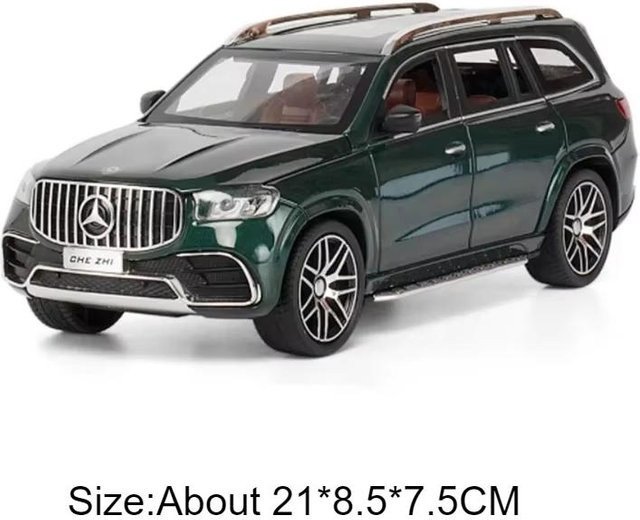 Linyi toy car Gls63 Gle350 Modell, Spielzeugauto, 1:24, Licht und Sound, ab 14 Jahren - Bild 1