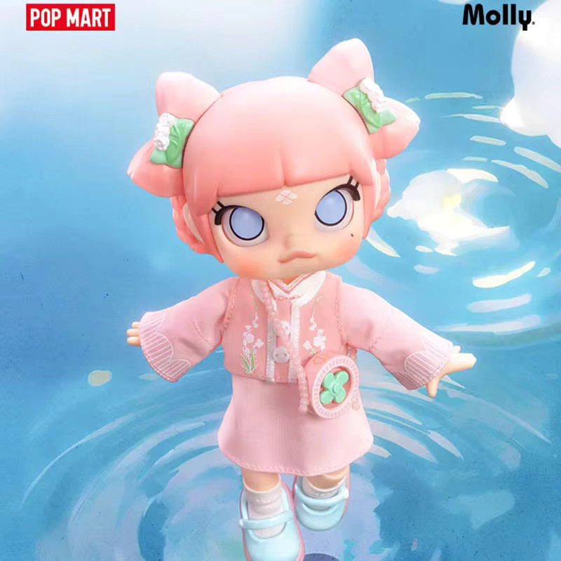 POP MART MOLLY Maiglöckchen Actionfigur, Einzelfigur, Natur, Rosa / Pink - Bild 1