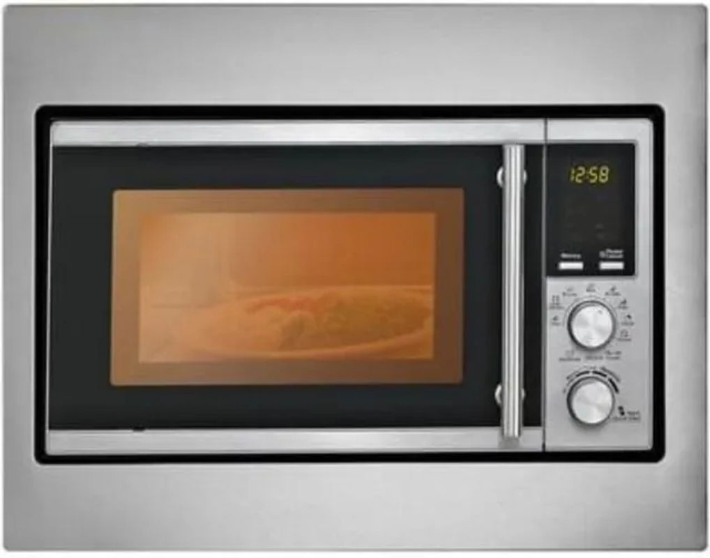 Silva Schneider EBM-G 880E Einbau-Mikrowelle mit Grillfunktion in Edelstahl, 700W - Bild 2