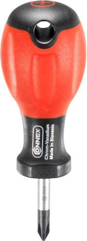 Connex Vergaser-Schraubendreher PH in Silber und Schwarz mit einer Klingenlänge von 25 mm - Bild 1