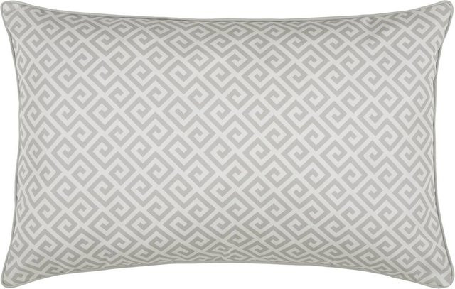 Dekokissen von Poco in Silber, modern und fleckenabweisend, Material: Polyester, B/L: 45 x 70 cm - Bild 1