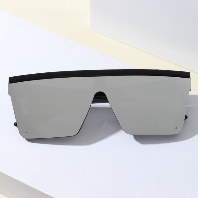 Sonnenbrille, Retro, Unisex, Kunststoff - Bild 1