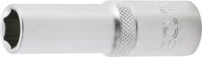 BGS Steckschlüssel-Einsatz Sechskant tief 10553, Antrieb 1/2 Zoll, SW 13 mm, Silber - Bild 1