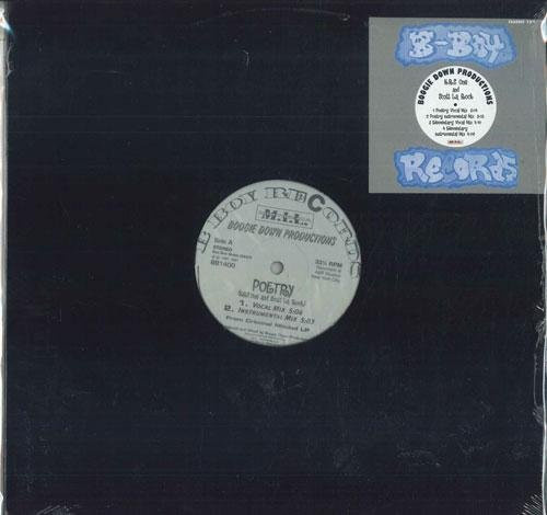 Boogie Down Productions LP Poetry – B-Boy Records 1997 US Rap & Hip-Hop Vinyl Schwarz - Bild 1
