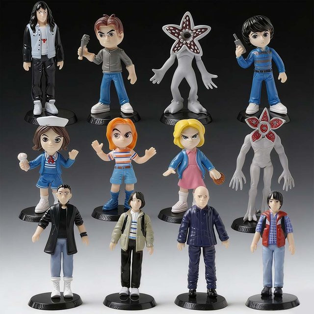 Bandai Demogorgon, Figur, 12-teiliges Set, multicolour - Bild 1