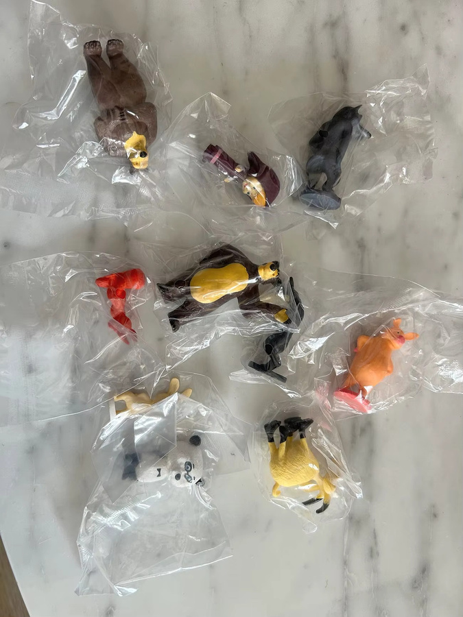 Potdemiel Mascha und der Bär Actionfiguren, 10-teiliges Set, Tiere - Bild 2