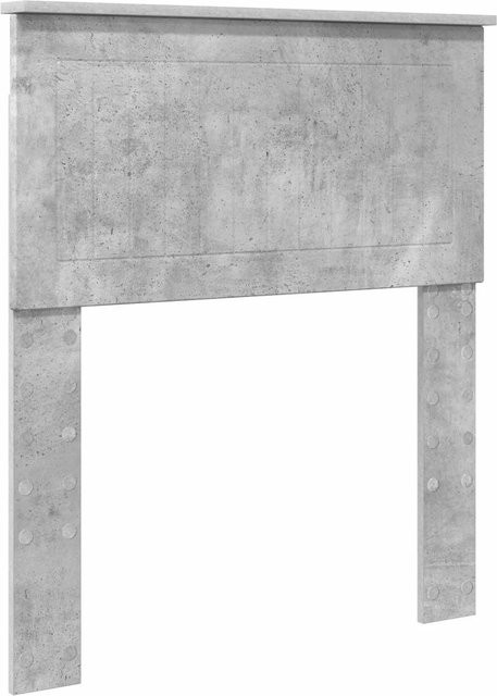 vidaXL Kopfteil in Betongrau aus Holzwerkstoff im modernen Design - Bild 1
