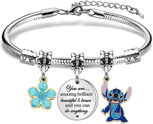 Stidi-Armband Edelstahl, Weiß, Unisex - Bild 1