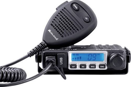 Midland M-Mini USB C1262.04 CB-Funkgerät in Schwarz - Bild 1