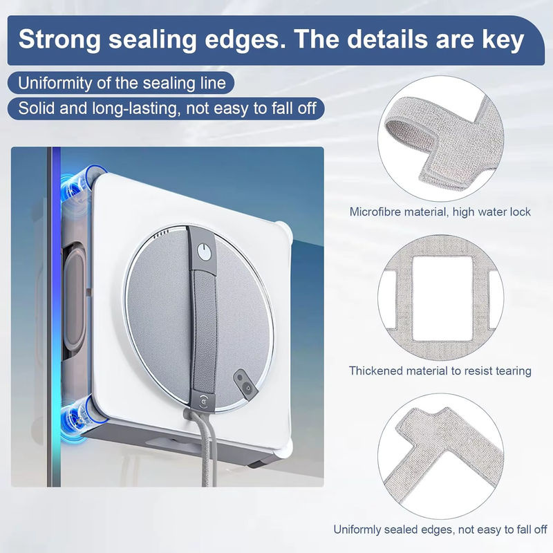 Ecovacs Ersatz-Wischtücher für Winbot W2S, W2S PRO und W2S Max in Weiß - Bild 5