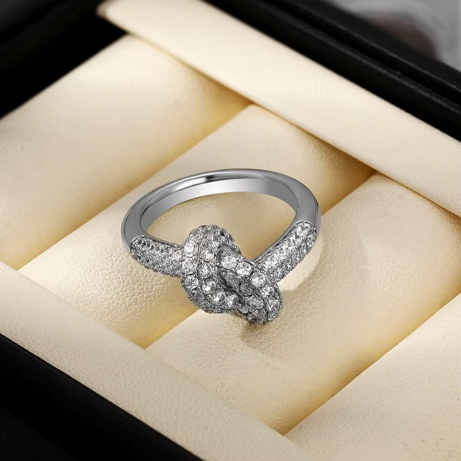 Erpels Ring Edelstahl, Zirkonia, Damen - Bild 3