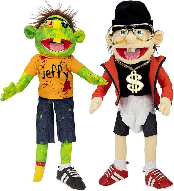 Yiran toy Jeffy Handpuppe Plüschtier, ab 3 Jahren - Bild 1