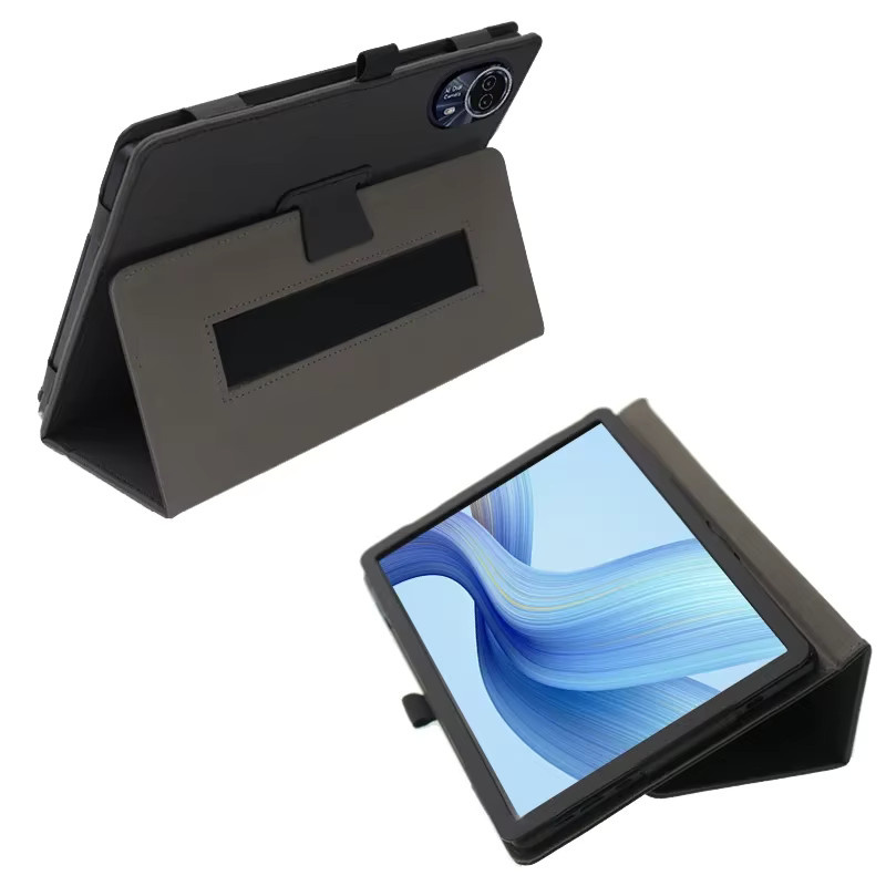MIDILL Magnetische Schutzhülle aus PU-Leder für ODEA S11 Tablet 13 Zoll, Folio Standhülle in Schwarz - Bild 5