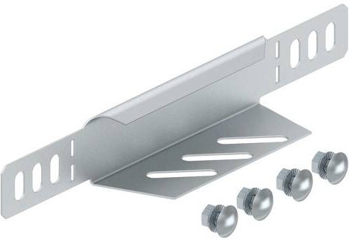 OBO Bettermann Endstück in Silber, B: 300 mm, H: 35 mm - Bild 1