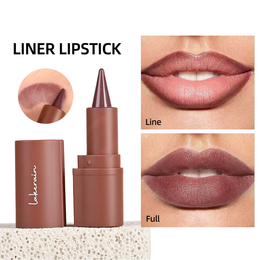 Lakerain Lipliner, Matt, Schwarz Braun - Bild 2