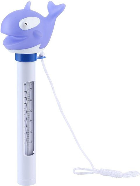 Schwimmendes Thermometer von KONNWEI in Weiß für Schwimmbad, Badewasser, Spa und Whirlpool - Bild 1