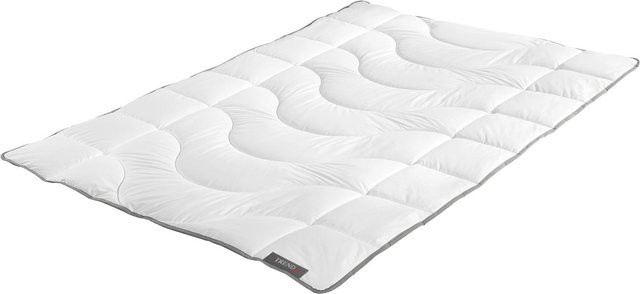BADENIA TRENDLINE Ganzjahresbettdecke TENCEL Lyocell in Weiß, B/B: 135 x 200 cm, medium mit Körperzonensteppung und klimaregulierender Funktion - Bild 1