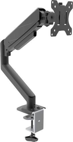 Akyga Monitor-Tischhalterung AK-MB-05 für 1 Display bis 82 cm, Schwarz, VESA 100x100 mm, neigbar, rotierbar und schwenkbar - Bild 1
