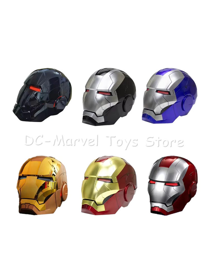 Bandai Marvel Iron Man Autoking 1/1 Mk5 Helm, Automatische Helmmaske, mit LED-Licht, Fernbedienung und Sprachsteuerung - Bild 3