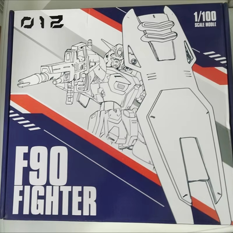 Bandai F90 MG, Montagemodellbausatz, 1:100, Actionfiguren - Bild 3