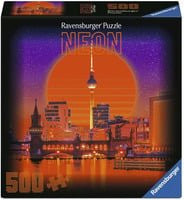 Ravensburger Puzzle Neon Collection Berlin mit urbanen Motiven in Neonfarben, 500 Teile - Bild 1