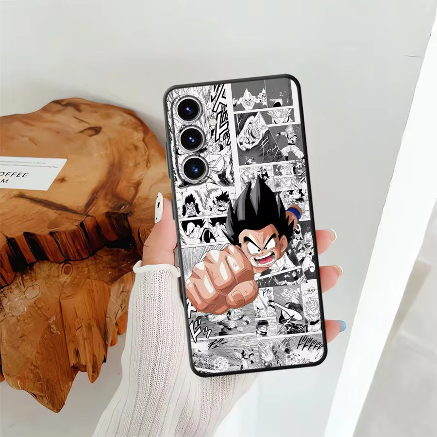 Dragon Ball Handyhülle für Samsung Galaxy A-Serie in Schwarz und Multicolour, weiche Schutzhülle - Bild 5