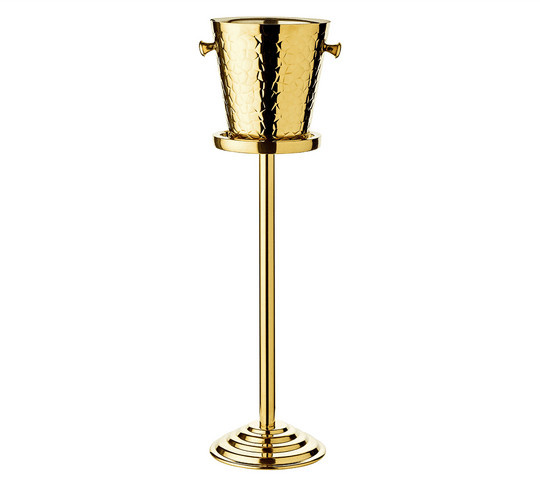 Champagner- und Sektkühler Capri von Edzard in Gold oder Silber - Bild 1