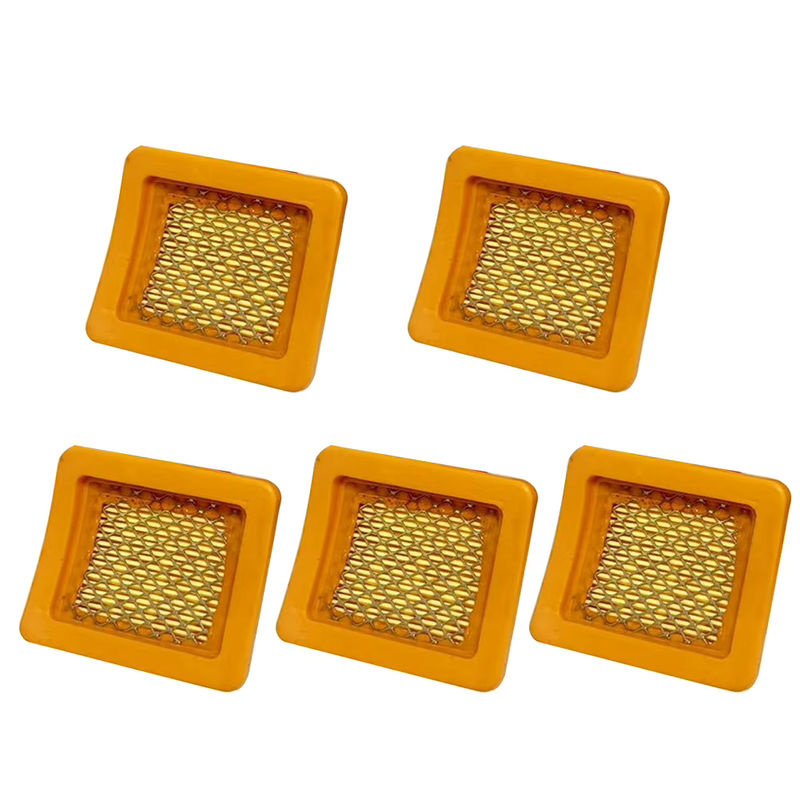 5er Set Luftfilter für Honda GX50 47,9 CC 4-Takt Motoren, Farbe: Gelb, B/T/H: 80 x 70 x 20 mm - Bild 5