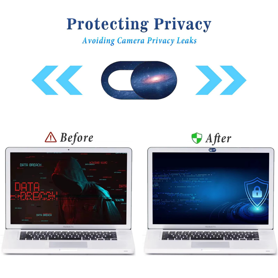 Webcam-Abdeckungsschieber Set in Multicolour für Laptop, MacBook, PC und Smartphone zum Schutz deiner Privatsphäre - Bild 5