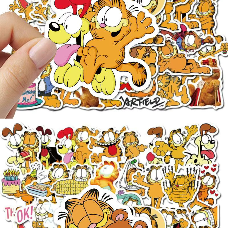 Garfield DIY-Aufkleber, 100 Stück, multicolor, paper - Bild 3