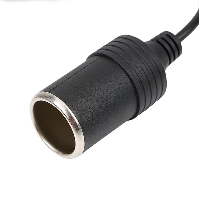 kebidumei USB-Konverter von 5V auf 12V für die Auto-Zigarettenanzünder-Steckdose in Schwarz - Bild 1