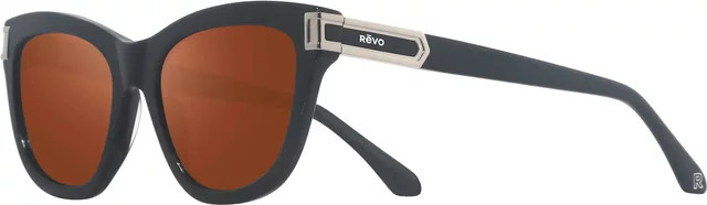 Revo Sonnenbrille Cat-Eye, Damen, Vollrand, Acetat, Black, Brown, Grey - Bild 1