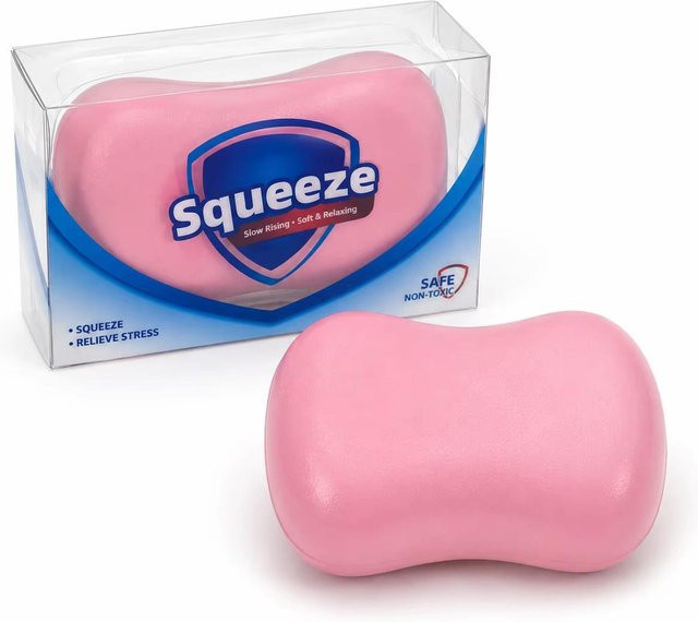 A Family Of Home Textiles Seife Squishy, Weiß Rosa Blau, ab 3 Jahren - Bild 1