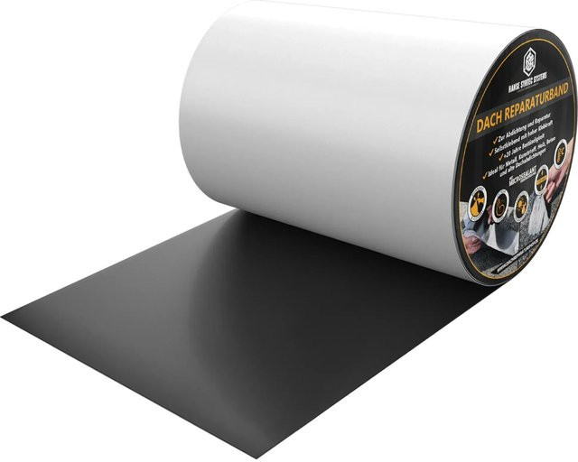 HSS Dach Reparaturband Weiß wasserdichtes Dichtungsband Breite: 15 cm, Länge: 2,5 m - Bild 1